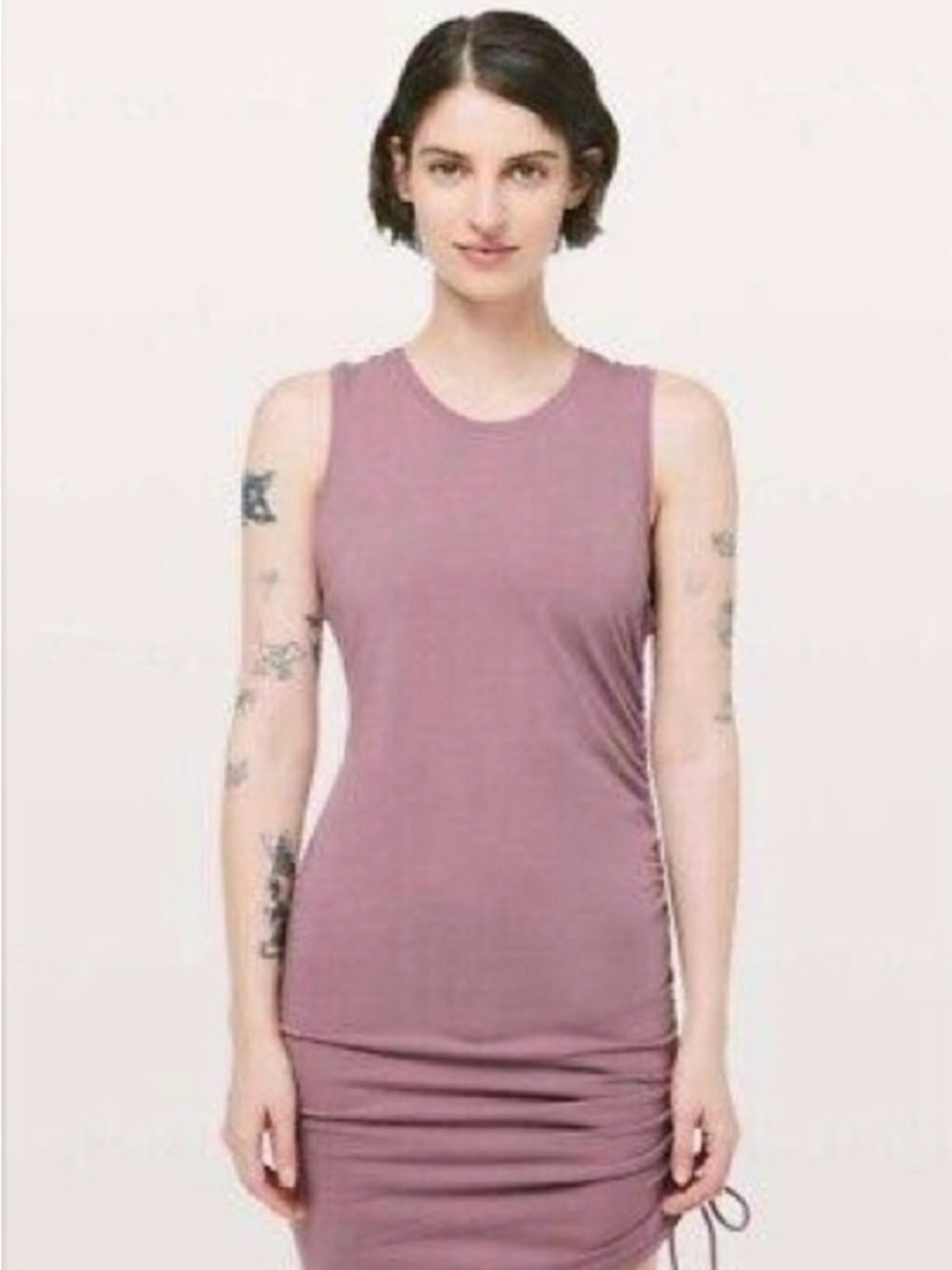 Lululemon Size 4 Cinch It Dress In Figue (Muave/Pink)